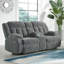 Causeuse inclinable électrique avec console Greely Bend
