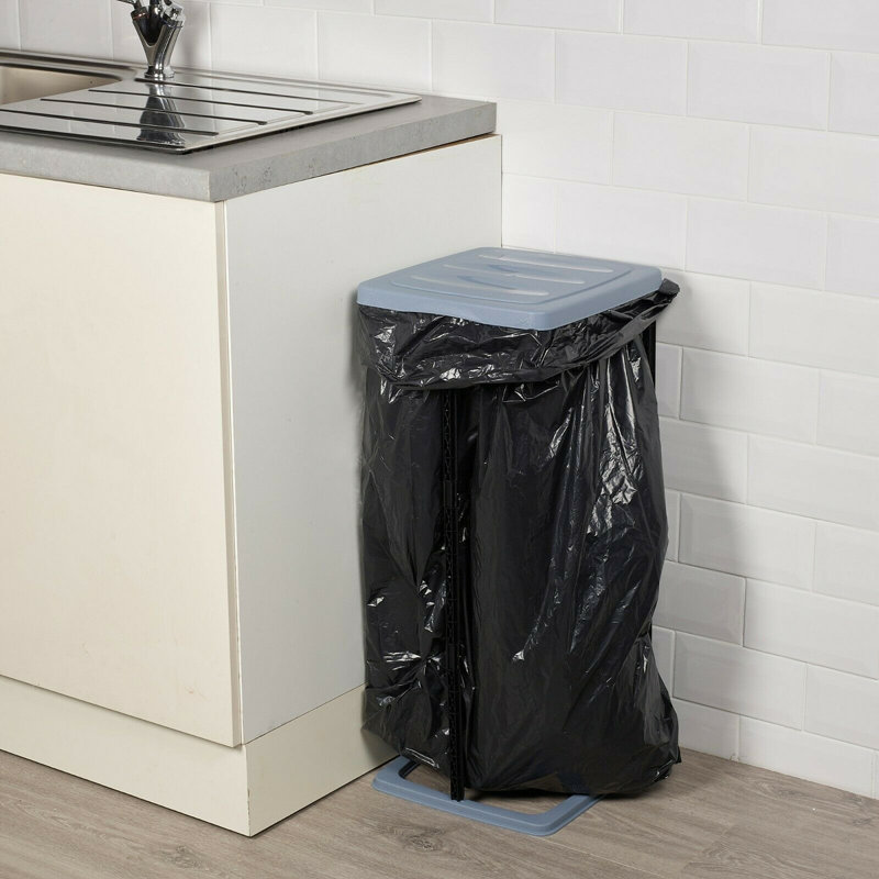 Monnier 60 Litre Waste Basket, Blue