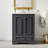24'' Bathroom Vanity with Ceramic Sink Combo, Modern Freestanding Storage Cabinet with Silver Handles, Soft Closing Doors-106200497