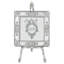 Deco Mirror Metal Picture Frame