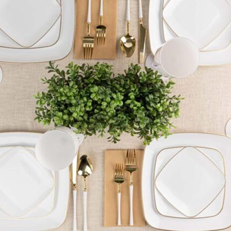 Disposable Dinner Plate, Set of 10