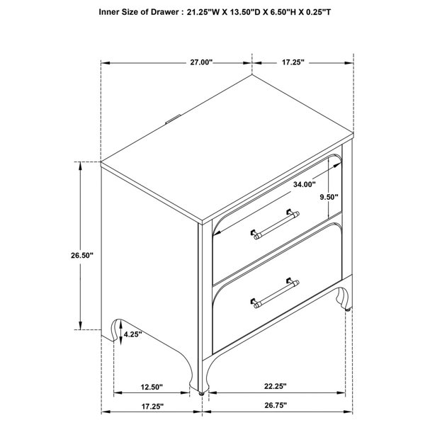 Dimensions du produit