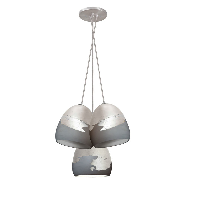 Ombre 3 - Light Pendant, 84" H x 18" W x 18" D