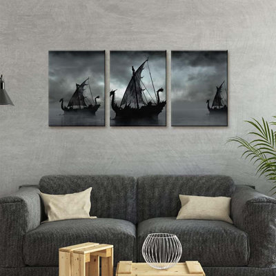 3 Piece Wrapped Canvas Print