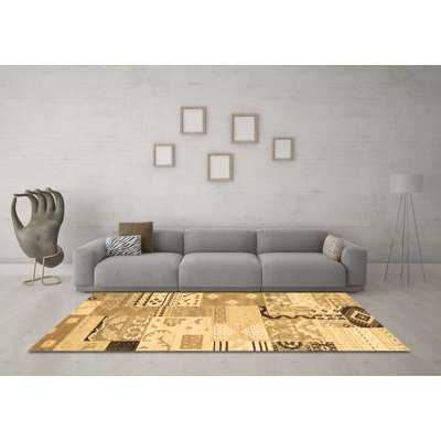 Washable Patchwork Indoor Rug