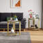 Glass Top End Table