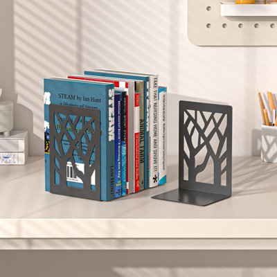  Serre-livres en métal Modern Tree Design