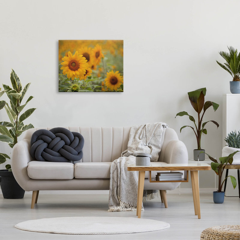 Art de giclée par Lil 'Rue, H 24 po x l 30 po x P 1,5 po, Giclée encadrée blanc bord de mer