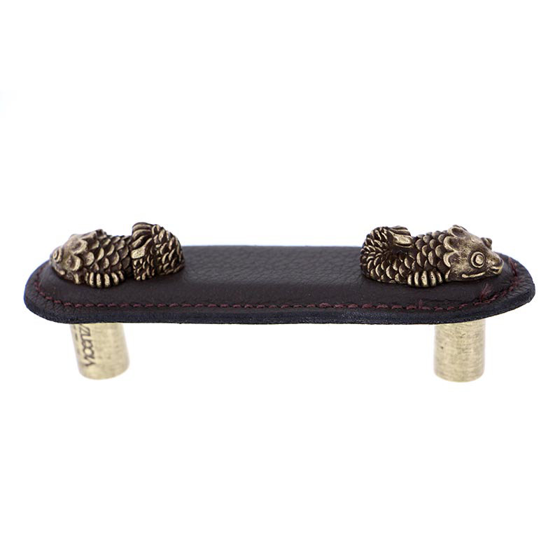 Pollino Bar / Handle Pull, Antique Brass