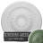 Endurathane Randee Ceiling Medallion, 20"OD x 1 3/8"P (Fits Canopies up to 3 7/8"), Hand-Painted Athenian Green Finish-28577727