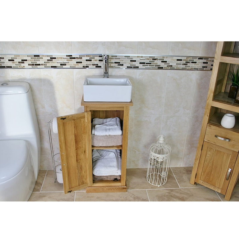 Craighead 350mm Single Bathroom Vanity with Vessel Ceramic Basin