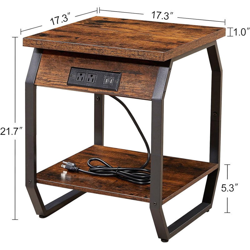 Zerah 17.32'' W Nightstand