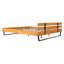 Cadre de lit en bois de pin-713461953