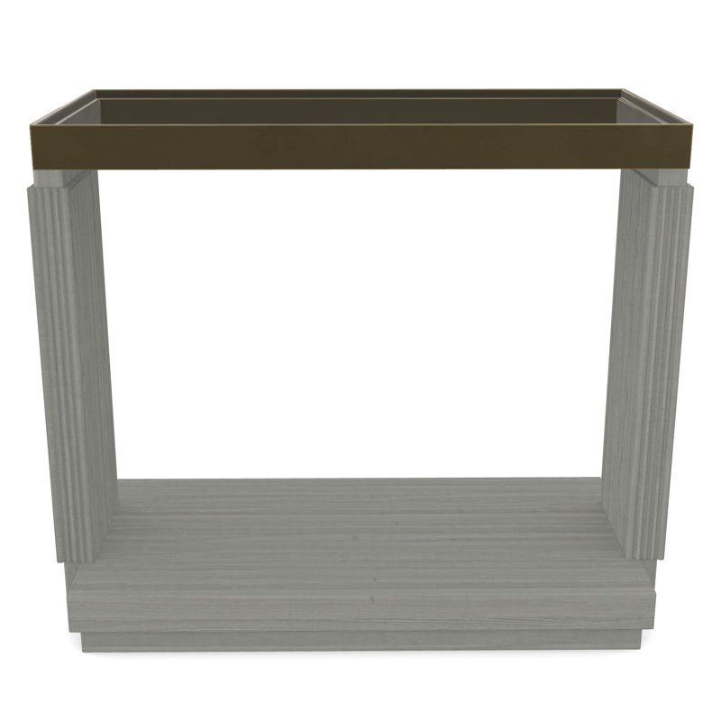 Axis II Side Table, Dove Gray