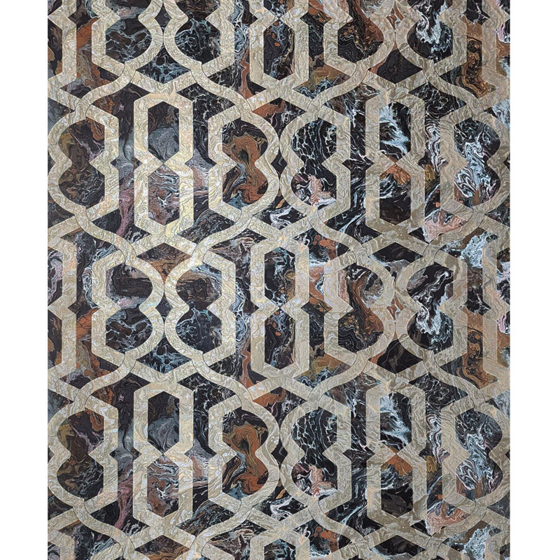 Papier peint Brenna Gray Coper