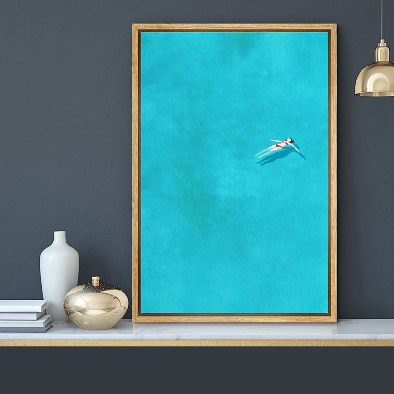 Floating Myself, Natural, 24" H x 16" W