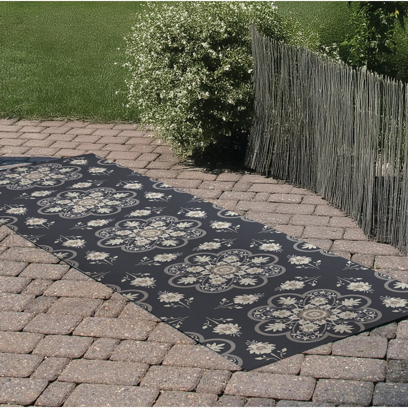 Tapis d'extérieur Skye, Tapis de couloir 2 pi 6 po x 8 pi