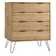 Cashel 4 Drawer Chest of drawers, industrial design