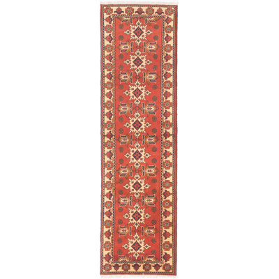 Tapis de bois one-of-kind à la main-noué la 2010 one kargahi rouge 2 pi 9 po x 9 pi 10 po Newnan