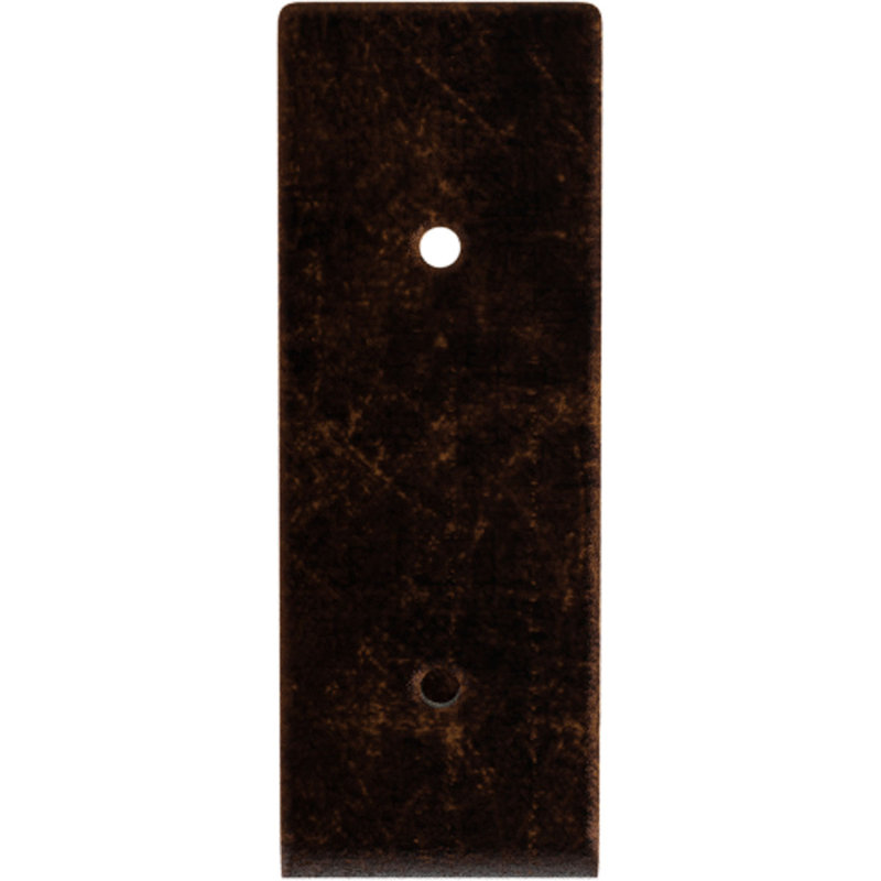 Support de tablette en acier, H 5 po x l 2 po x P 6 po, Cuivre antique