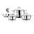 7 - Piece Stainless Steel Cookware Set