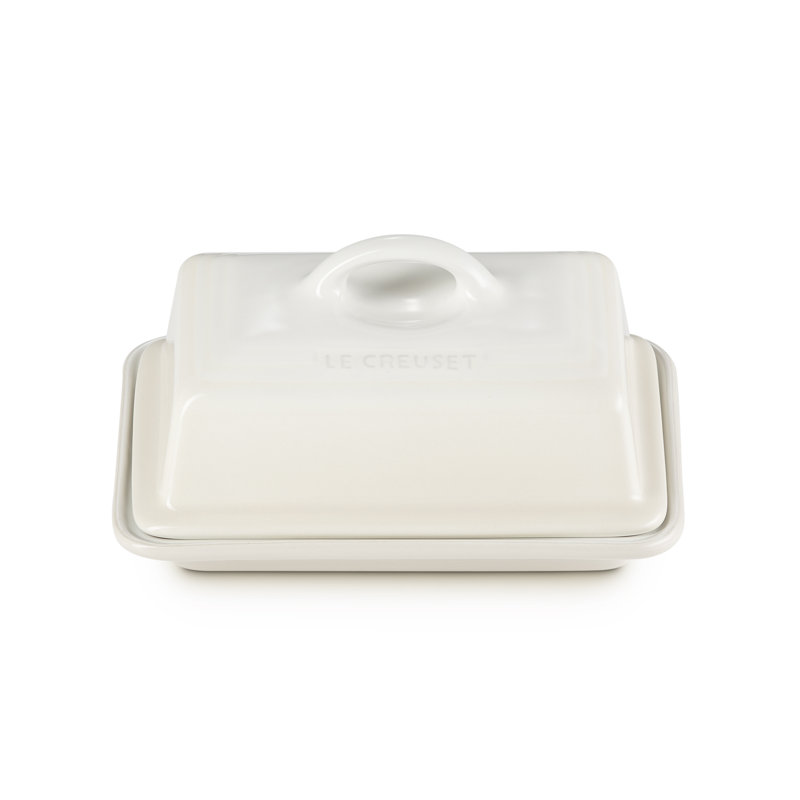 Le Creuset Breakfast Butter Dish, Meringue