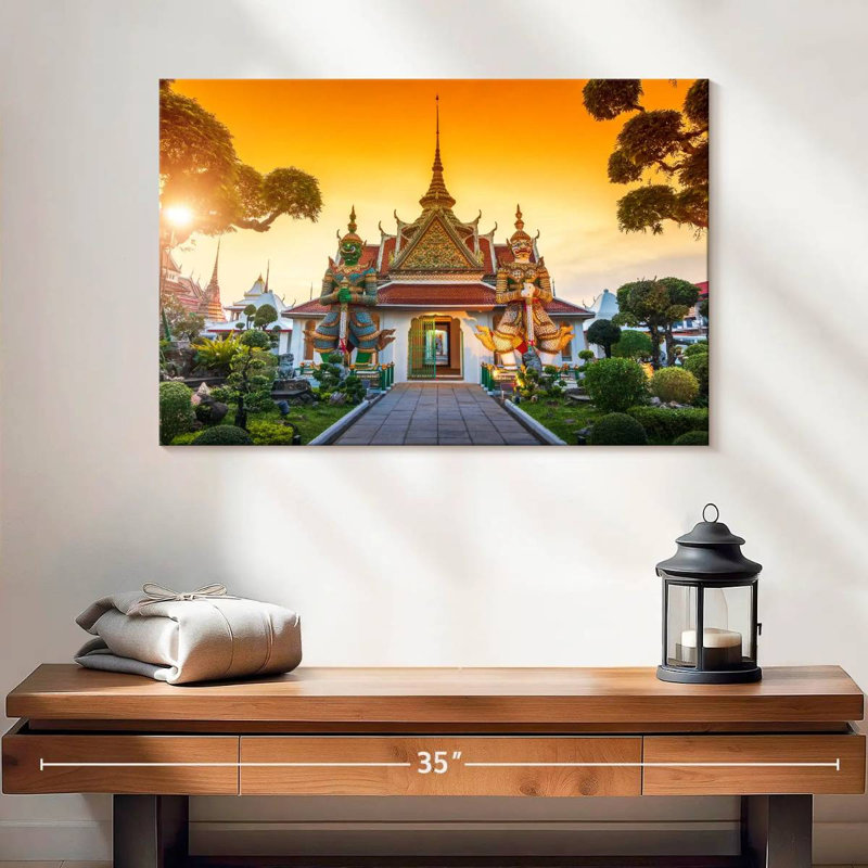 Adella Wat Arun Gate, 16" H x 24" W