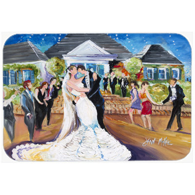 Planche à découper en verre pour les trésors de caroline notre journée de mariage
