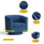Fauteuil d'appoint pivotant avec repose-pieds Torince-532007628-504931038