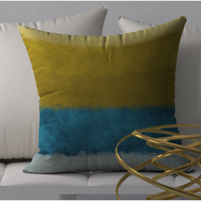 Housse de coussin décorative carrée éclatante et enluminante, 20 po x 20 po