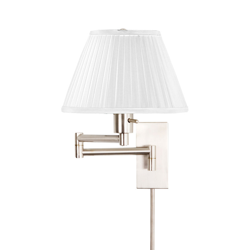 Frederick Cooper Swing Arm Sconce, White
