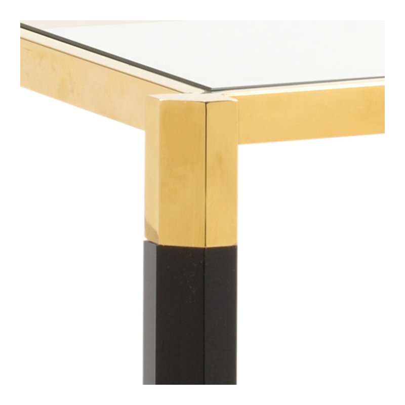 Boulevardier Bar Cart, Gold/Black