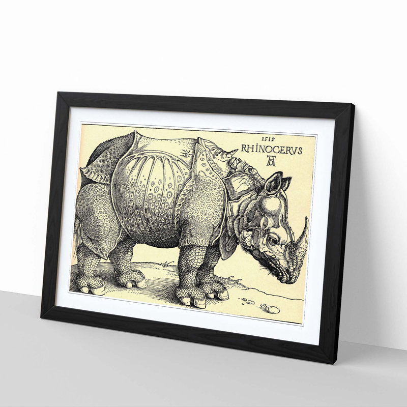 Albrecht Dürer - Single Picture Frame Print, Black