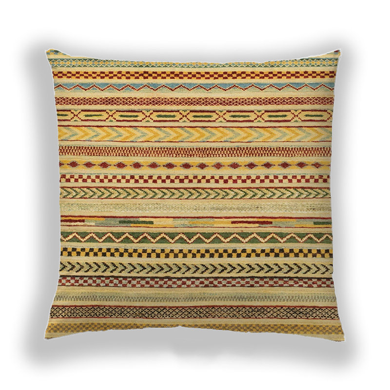 Coussin Abstract 2241, Microsuède