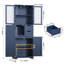 Armoire de salle de bain autoportante avec tiroirs Almetter-2068142396