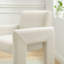 Fauteuil de salle à manger Daven en velours résistant aux taches Davab-124799265-124799453