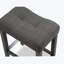 Tabouret capitonné à hauteur de comptoir-1956801157