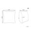 SURMI Chevron Square Cushion-107345580