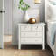 Ensemble de 2 tables de chevet avec rangement Adelinah-101250071