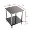 Matrix Glass Top End Table-19877478