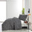 Marimekko Rasymatto Black Cotton Comforter Set-2013394666