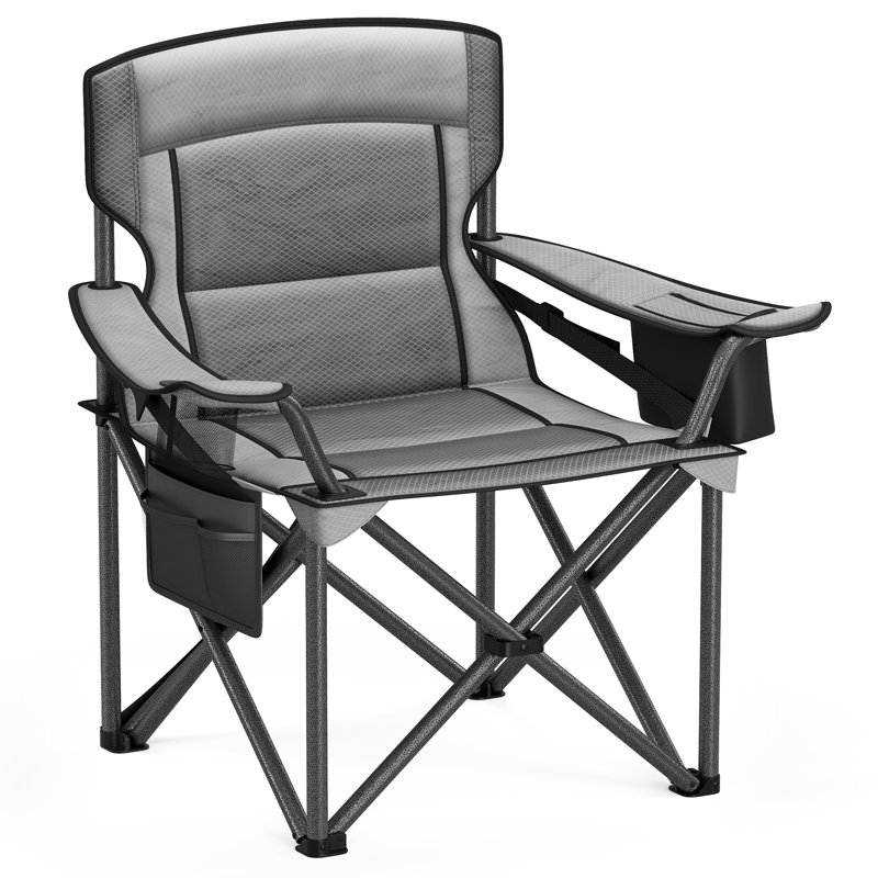 Folding Camping Chair, Grey