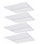 Panneau lumineux 2 x 2 pi au centre DEL Troffer 15/20/25/30 / 40W 5200LM 120-277V 3500K / 4000K / 5000K / 5700K / 6500K Plafonnier encastré ETL DLC