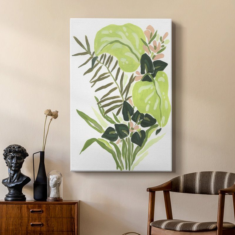 Mélange de feuilles de lime II - galerie Cavas sur mesure