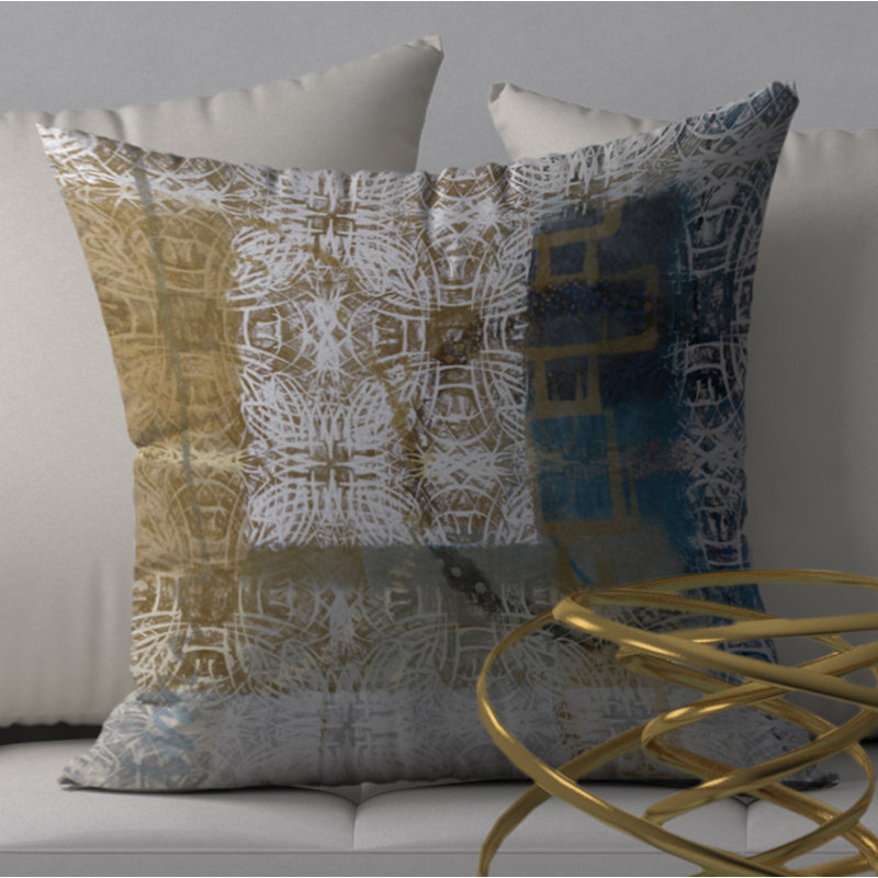 Housse de coussin carrée et encastrée Dynamic irrésistible, 24" X 24"