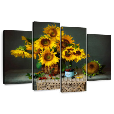Harnek tournesols rustiques et cerises