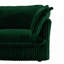 Fauteuil en velours côtelé-1893587860