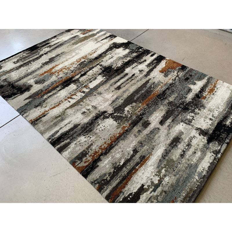 ESCALANTE CHARCOAL, Rectangle 5' x 7'