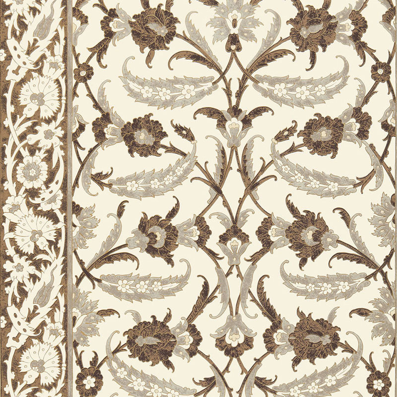 Topkapi Wallpaper, Sepia