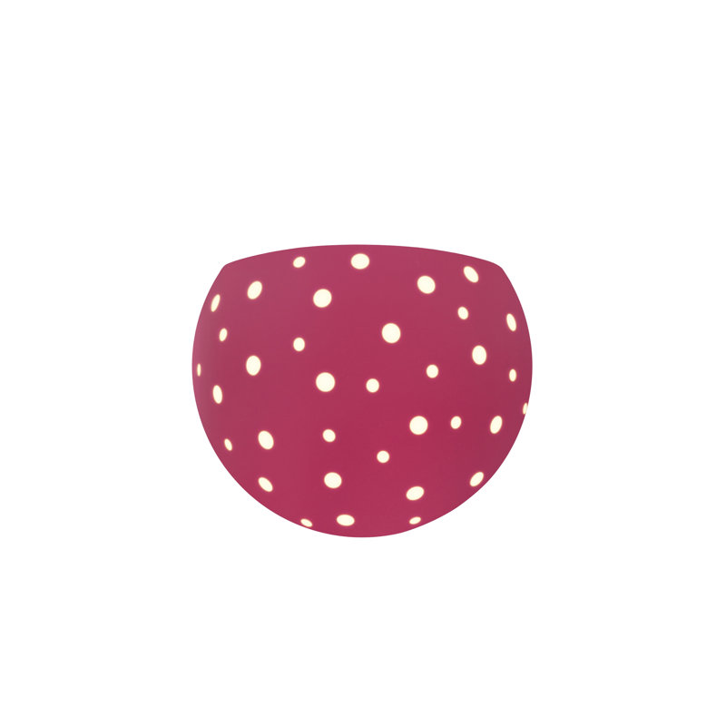 Applique murale perforée ADA - Cerise, Cerise